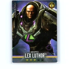 Raw Thrills Injustice Gods Among Us Series 3 Lex Luther 041/120 Foil