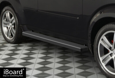 Premium 5'' Black iBoard Side Steps Fit 07-12 Dodge Nitro