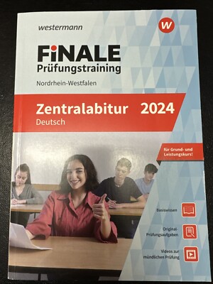 FiNALE Prüfungstraining Zentralabitur Deutsch 2024 Abi NRW