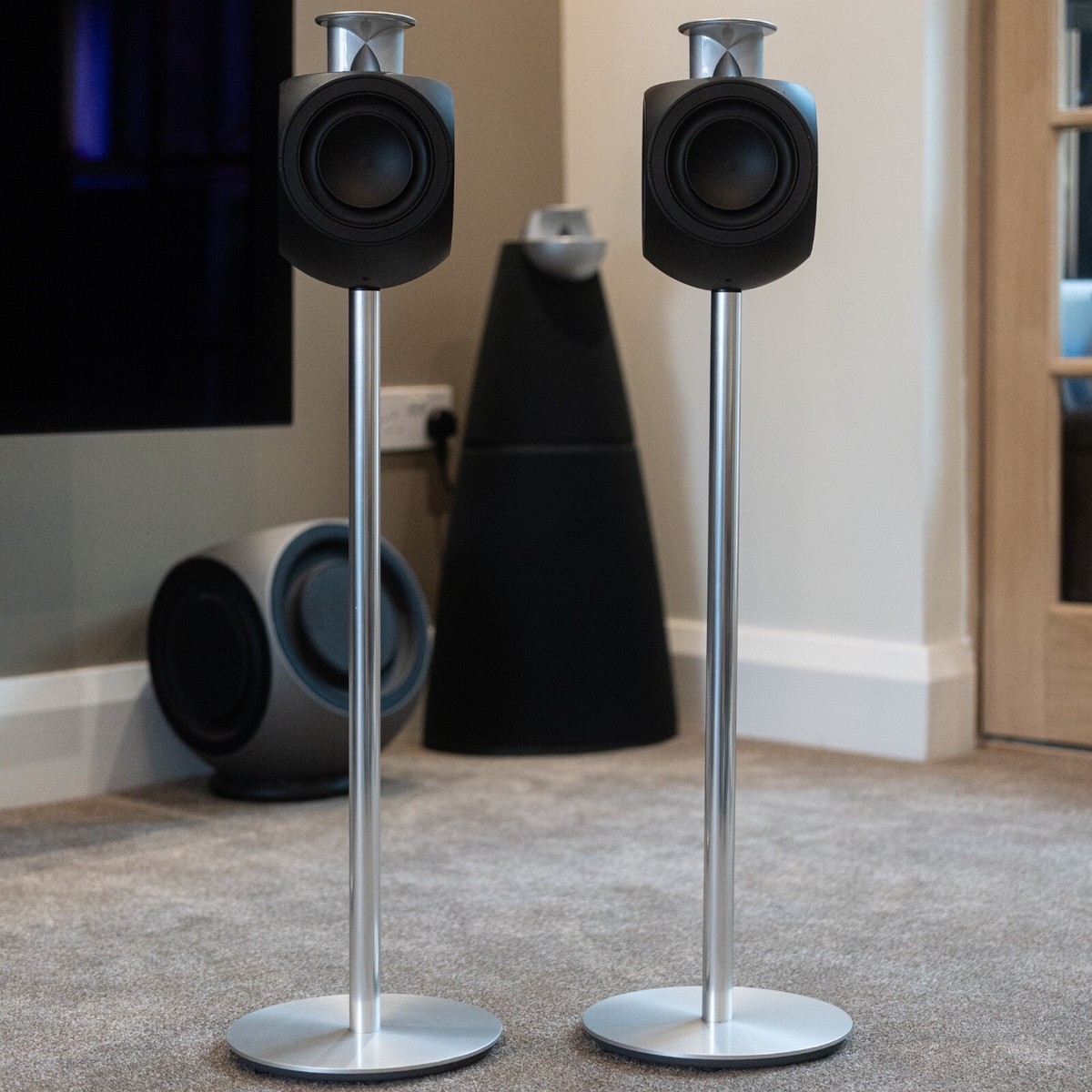 Bang & Olufsen | B&O Beolab 3 (Type: 6892) + OEM Floor Stands! | eBay