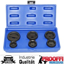 6-tlg Öl-Filter  Steckschlüssel Set Öl Wechsel Service VAG BMW BENZ OPEL