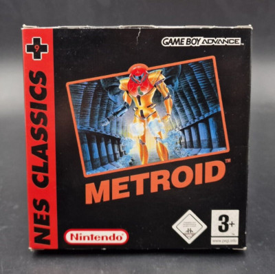 Metroid NES Classics - Nintendo Gameboy Advance GBA - Komplett - PAL NEU6