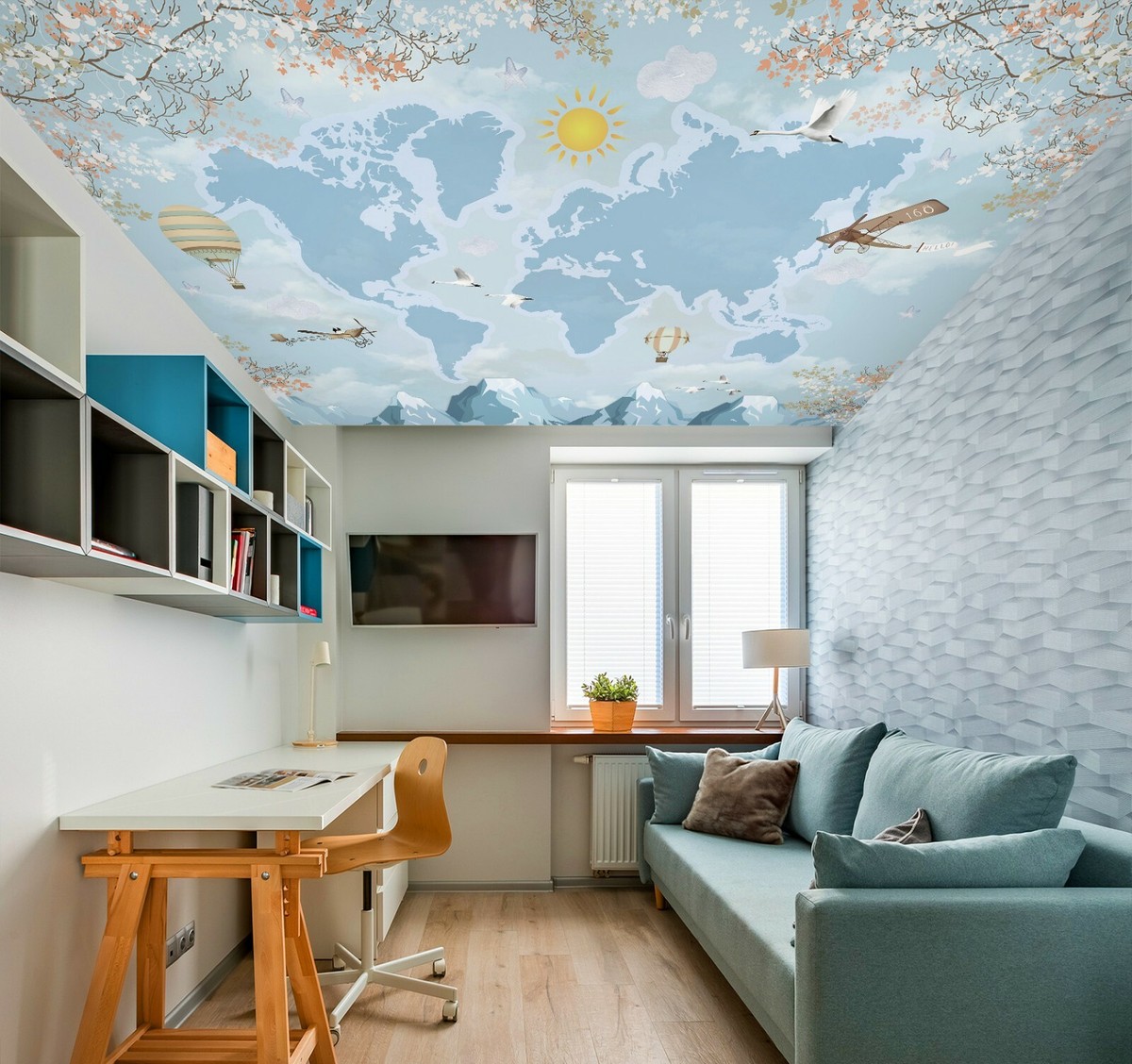3d Ceiling Paper