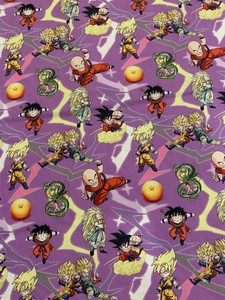 Download 100% Cotton Woven Custom Fabric Dragon Ball Z Ready To ...
