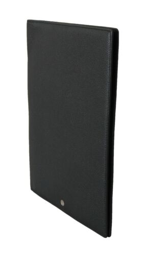 A. S. G Spalding & Bros Cartera Cuero Negro Plegable Pasar Viaje Soporte Hombres - Imagen 2 de 6