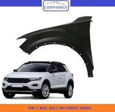 VW T-ROC FRONT WING 2017 - 2025 LEFT PASSENGER SIDE INSURANCE APPROVED 2GA821021