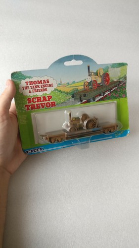 1995 Thomas TTE & Friends SCRAP TREVOR DIE-CAST Train by ERTL New Vintage SEALED - Picture 12 of 12