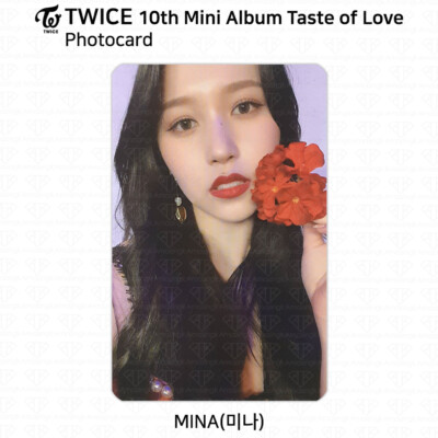 Buy TWICE 10th Mini Album Taste of Love Official Photocard Mina