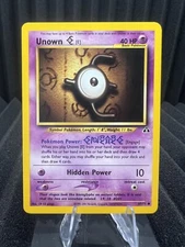 Unown 67/75 - Neo Discovery Unlimited Edition - WOTC Pokemon LP