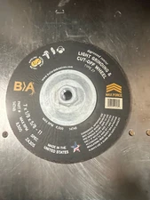 7" X 1/8 X 5/8-11 Light Grinding/Cut-off Wheel Type 27   10/box