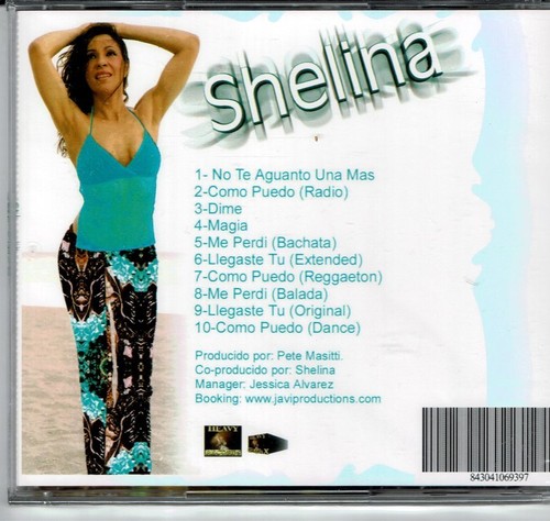 Shelina No Te Aguanto una Mas BRAND NEW SEALED CD - Imagen 2 de 2