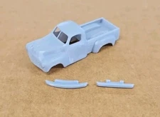 ABS-LIKE RESIN 3D PRINTED 1/64 1953 STUDEBAKER STOCK PICKUP BODY