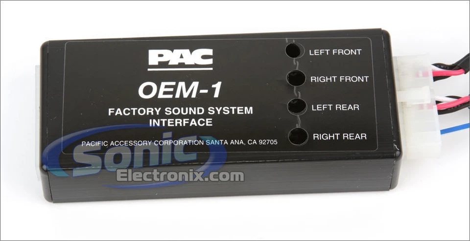 Amplificador PAC AOEM-GM1416A Interfaz de reemplazo/adición para vehículos GM 2007+ Foto 3 de 4