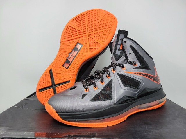 Size 8 - Nike LeBron 10 Lava 2012 for 