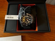 Seiko SRPC49K1 Black Series Ninja Turtle Limited Edition New boxed with tags