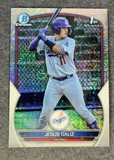 Jesus Galiz MOJO PROSPECTS REFRACTOR 2023 Bowman Chrome 1st Bowman #BCP-187