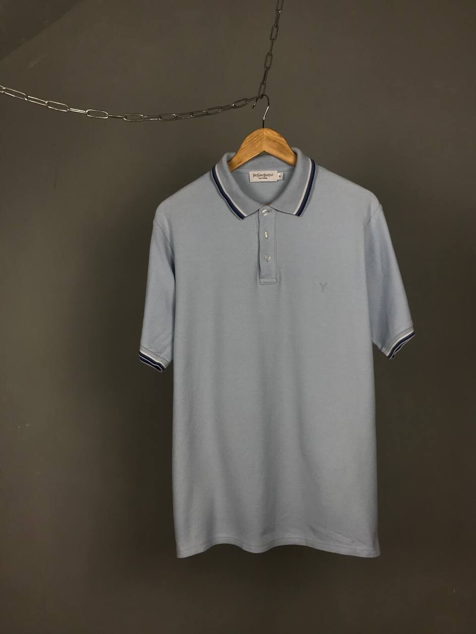 Maglietta polo streetwear di lusso YSL Yves Saint Laurent