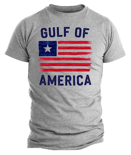 Gulf of America T-shirt Gulf of Mexico Funny USA Flag Trump MAGA Patriotic Shirt - 第 3/3 張圖片
