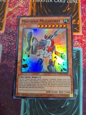 Yu-Gi-Oh! Machina Megaform NECH-ENS06 Super Rare Limited Near Mint