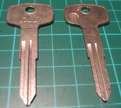 Oldtimer Kia, Datsun, Nissan, Subaru  / Schlüsselrohling Ilco 62 DU