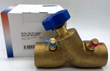 New MMA STVL 50 2" Pipe Balancing Valve Female Sweat 300 PSI 250°F 3255401 NOB
