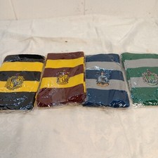 Harry Potter Knit Winter Scarf GRYFFINDOR SLYTHERIN RAVENCLAW HUFFLEPUFF Lot 4