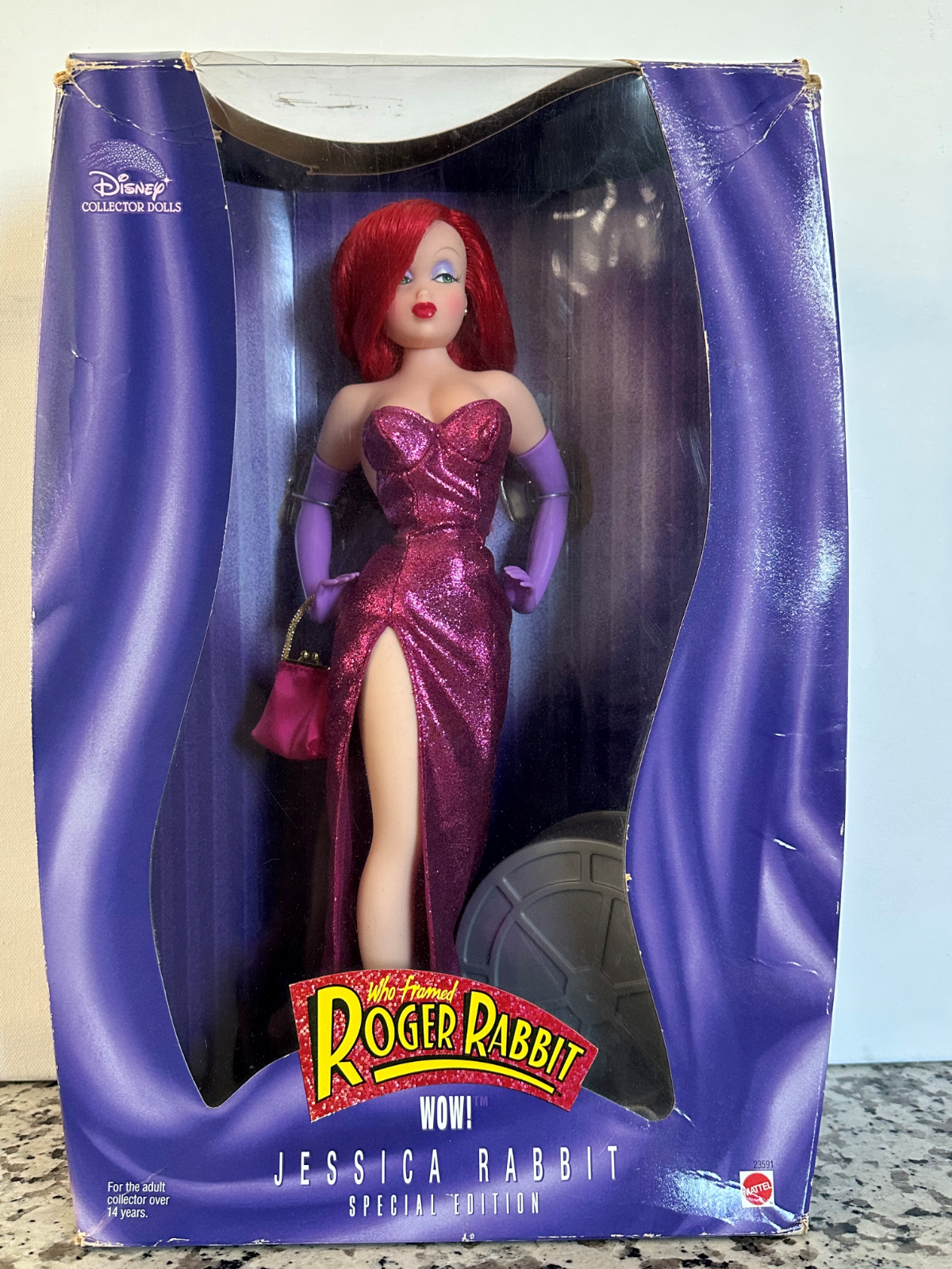 1999 Mattel Vintage Jessica Rabbit Disney Collector’s Doll Special Edition