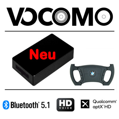 Freisprecheinrichtung mit Musikstreaming kX-2 BMW 3er E46 Bluetooth 5.1 aptX HD