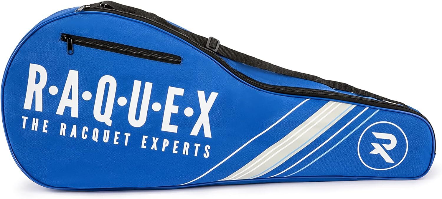 Raquex Bolsa para raquetas de tenis squash y bádminton funda para 2 raquetas