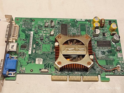 AGP 3D CARD ASUS V9560XT/TD/128M NVIDIA Geforce FX 5600 XT 128 MB DDR - Picture 2 of 12