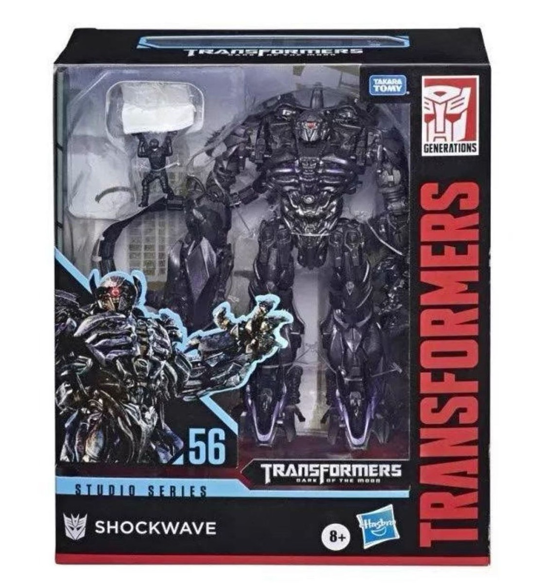 New Hasbro Studio Series 56 SHOCKWAVE Leader Takara Transforms Toy