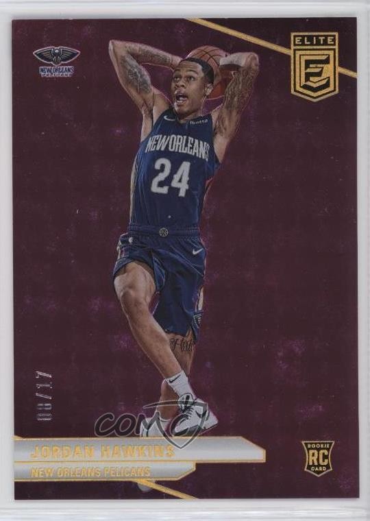2023-24 Donruss Elite Rookies FOTL FOTL Pink 8/17 Jordan Hawkins #230 0xh3