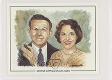 1992 Victoria Gallery Partners George Burns Gracie Allen #14 z6d