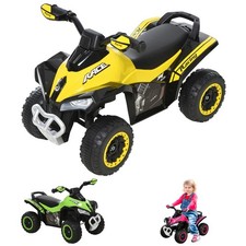 HOMCOM No Power Kids Ride on Toy Foot-to-Floor Sliding Quad for 18-36 Months
