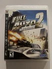 Full Auto 2: Battlelines (PlayStation 3, 2006) Complete W/ Manual CIB