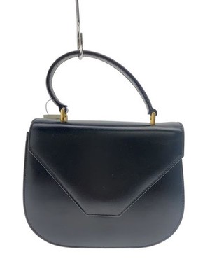SILVANO BIAGINI Handbag Leather Black Plain