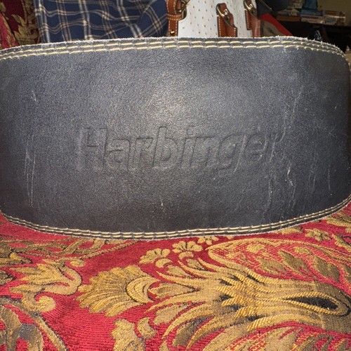 Harbinger Gewichthebergürtel - gepolstert - braun - mit Doppelschnalle - 6”x 47”