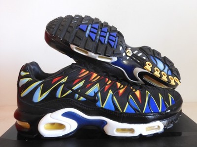 チ*☆様 Nike Air Max Plus Nike Air Max Plus Hyper Blue-Black-Orange Shark France Sz 10.5