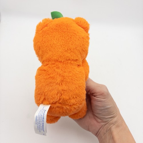 Mini juguete de peluche Build A Bear Pumpkin Teddy Bear Jack-O-Lantern Halloween 7" - Imagen 4 de 8
