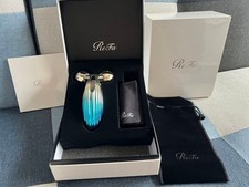 MTG ReFa CARAT RAY RF-PC2019B-SP Blue Color Beauty Face Roller Handy Device New