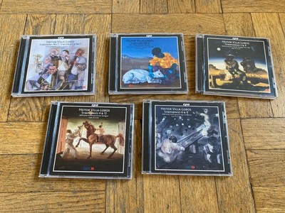 Heitor Villa-Lobos Symphonies 2 3 4 6 7 8 9 12 5CD Collection cpo 2005 Classical