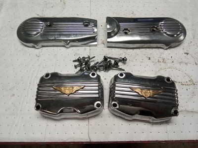 Honda Goldwing Drag Specialties Chrome Engine Valve Covers GL1100 4pc