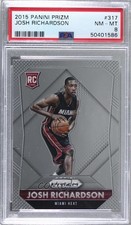 2015-16 Panini Prizm Rookies Josh Richardson #317 PSA 8 8d2