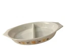 Vintage Pyrex  Divided Casserole Dish 1-1/2 Quart