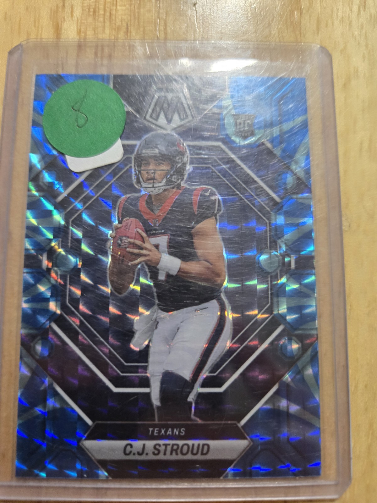 2023 Panini Mosaic - Rookies C.J. Stroud #292 Reactive Blue Mosaic Prizm (RC)