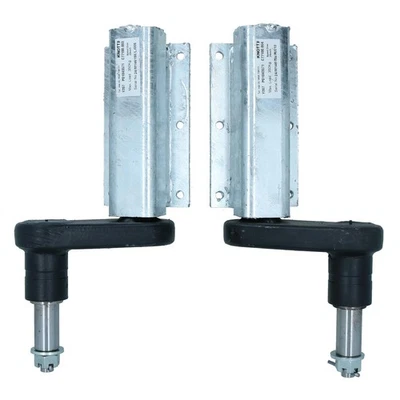 Paire d'essieux tronqués étendus d'unités de suspension de remorque 350 kg av... - Photo 1/4