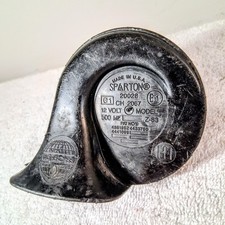 Sparton 20028 Car Horn Hi 12v With Bracket Original Good Condition Vtg Untested