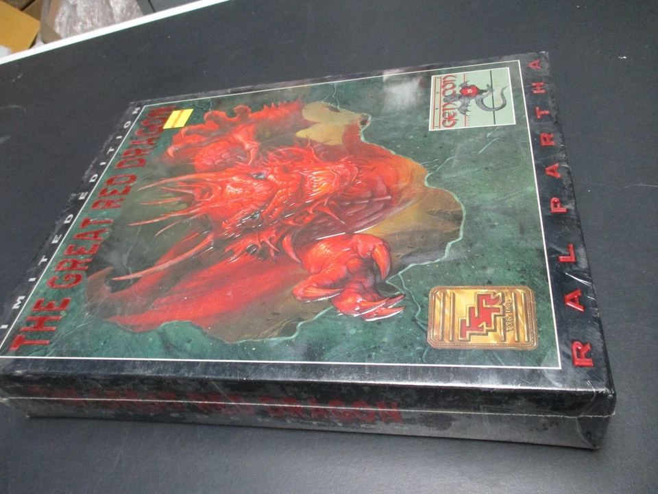 TSR/Ral Partha El Gran Dragón Rojo Edición Limitada GenCon25 01-503 Nuevo en Caja/Encogimiento Foto 2 de 4