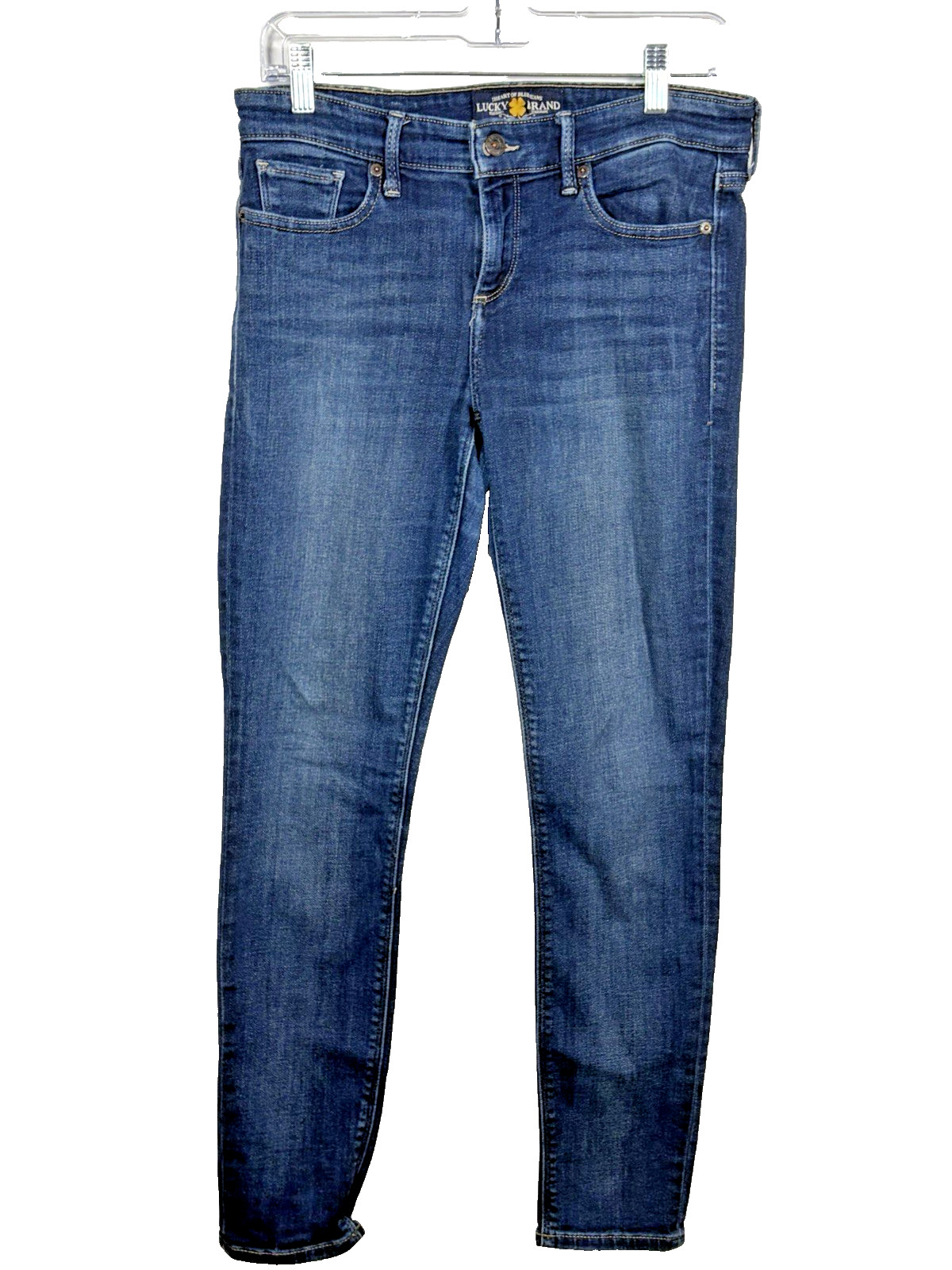 Lucky Brand Stella Low Rise Skinny Jeans Women’s Size 8 / 29 Blue Denim Casual