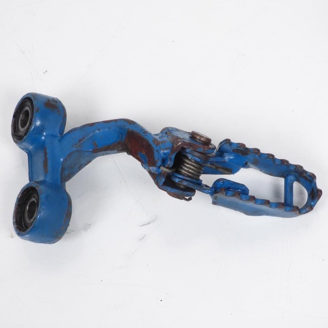 Platine de repose pied pilote droit origine pour Moto Suzuki 600 DR R 1986 à